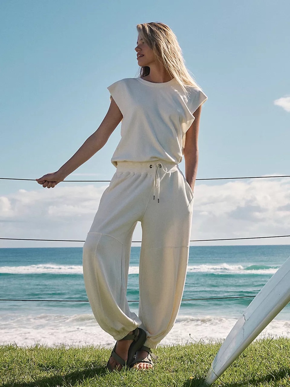 Free People Movement Throw And Go Onesie